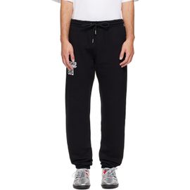 Off-White Off-White Black Motion Arrow Cuffed Sweatpants