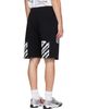 Off-White Off-White Black Motion Arrow Skate Sweat Shorts - 3