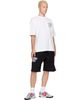Off-White Off-White Black Motion Arrow Skate Sweat Shorts - 4