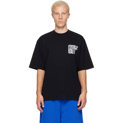 Off-White Off-White Black Motion Arrow Skate T-shirt