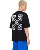 Off-White Off-White Black Motion Arrow Skate T-shirt - 3