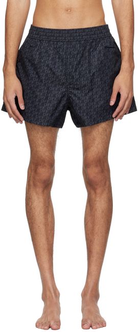 Off-White Off-White Black Off Ao Swim Shorts
