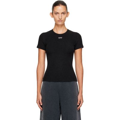 Off-White Off-White Black 'Off' Stamp Basic T-Shirt