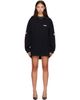 Off-White Off-White Black 'Off White' Star Polo Sweat Minidress - 1