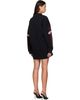 Off-White Off-White Black 'Off White' Star Polo Sweat Minidress - 3