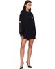 Off-White Off-White Black 'Off White' Star Polo Sweat Minidress - 5