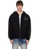 Off-White Off-White Black Paisley Skate Zip Hoodie - 1