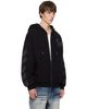 Off-White Off-White Black Paisley Skate Zip Hoodie - 2