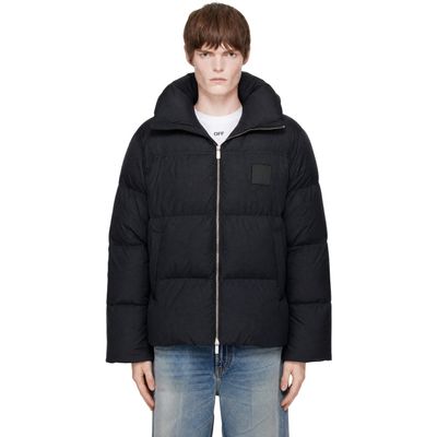 Off-White Off-White Black Patch Arrow Down Jacket