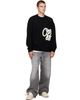 Off-White Off-White Black Script Shared Logo Sweater - 4