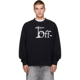 Off-White Off-White Black Shared Logo Skate Crewneck Sweatshirt
