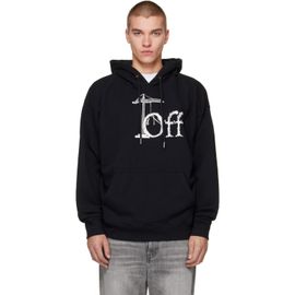 Off-White Off-White Black Shared Logo Skate Hoodie