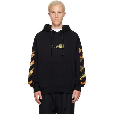 Off-White Off-White Black Spices Arrow Skate Hoodie