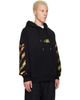 Off-White Off-White Black Spices Arrow Skate Hoodie - 2