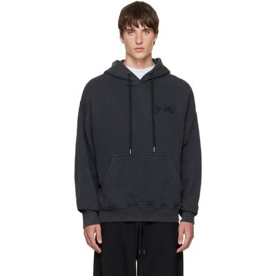 Off-White Off-White Black Stroke Skate Hoodie