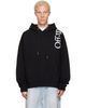 Off-White Off-White Black Vertical Bookish Skate Hoodie - 1
