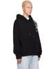 Off-White Off-White Black Vertical Bookish Skate Hoodie - 2