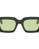 Off-White Off-White Black Virgil L Sunglasses - 1