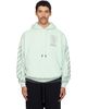 Off-White Off-White Blue Big Double Arrow Skate Hoodie - 1