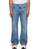 Off-White Off-White Blue Half Arrow Slim Relaxed Jeans - 1
