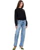 Off-White Off-White Blue Paisley Susy Jeans - 4