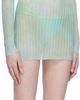 Off-White Off-White Blue Tie-Dye Minidress - 2