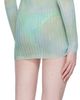 Off-White Off-White Blue Tie-Dye Minidress - 3