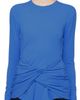 Off-White Off-White Blue Twist Long Sleeve T-Shirt - 1