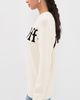 Off-White Off-White Bookish Shared Knit Crew Pullover Ivory Black - 4