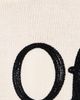 Off-White Off-White Bookish Shared Knit Crew Pullover Ivory Black - 6