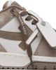 Off-White Off-White Brown & White 'Out Of Office' Sneakers - 1