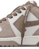 Off-White Off-White Brown & White 'Out Of Office' Sneakers - 3