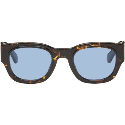 Off-White Off-White Brown Akron Sunglasses