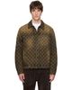 Off-White Off-White Brown Arrow Monogram Skate Denim Jacket - 1