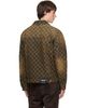 Off-White Off-White Brown Arrow Monogram Skate Denim Jacket - 3