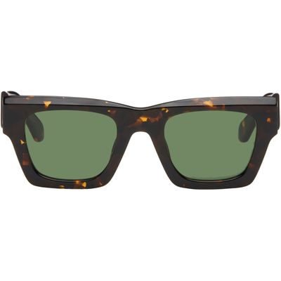 Off-White Off-White Brown Davie Sunglasses