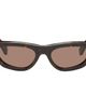 Off-White Off-White Brown Honolulu Sunglasses - 1