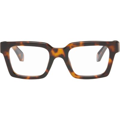 Off-White Off-White Brown Style 21 Glasses