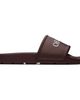 Off-White Off-White Burgundy Bookish Slides - 1