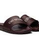 Off-White Off-White Burgundy Bookish Slides - 4