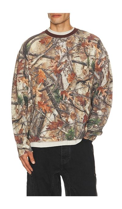 Off-White Camo Waffle Skate Long Sleeve Tee