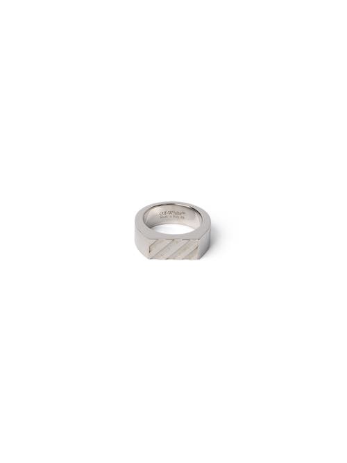 Off-White Off-White Diag Band Ring