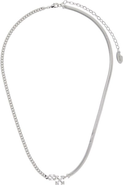 Off-White Off-White Double Arrow Necklace