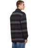 Off-White Off-White Gray & Burgundy Stroke OW Relax L/S Polo - 3
