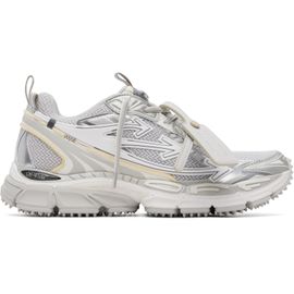 Off-White Off-White Gray & Silver Be Right Back Sneakers
