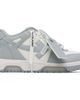 Off-White Off-White Gray & White 'Out Of Office' Sneakers - 1