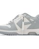 Off-White Off-White Gray & White 'Out Of Office' Sneakers - 3