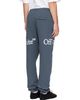 Off-White Off-White Gray Bookish Scarf Cuffed Sweatpants - 3
