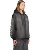 Off-White Off-White Gray Distress Diag Loose Highlighted B Hoodie - 2