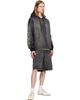 Off-White Off-White Gray Distress Diag Loose Highlighted B Hoodie - 4